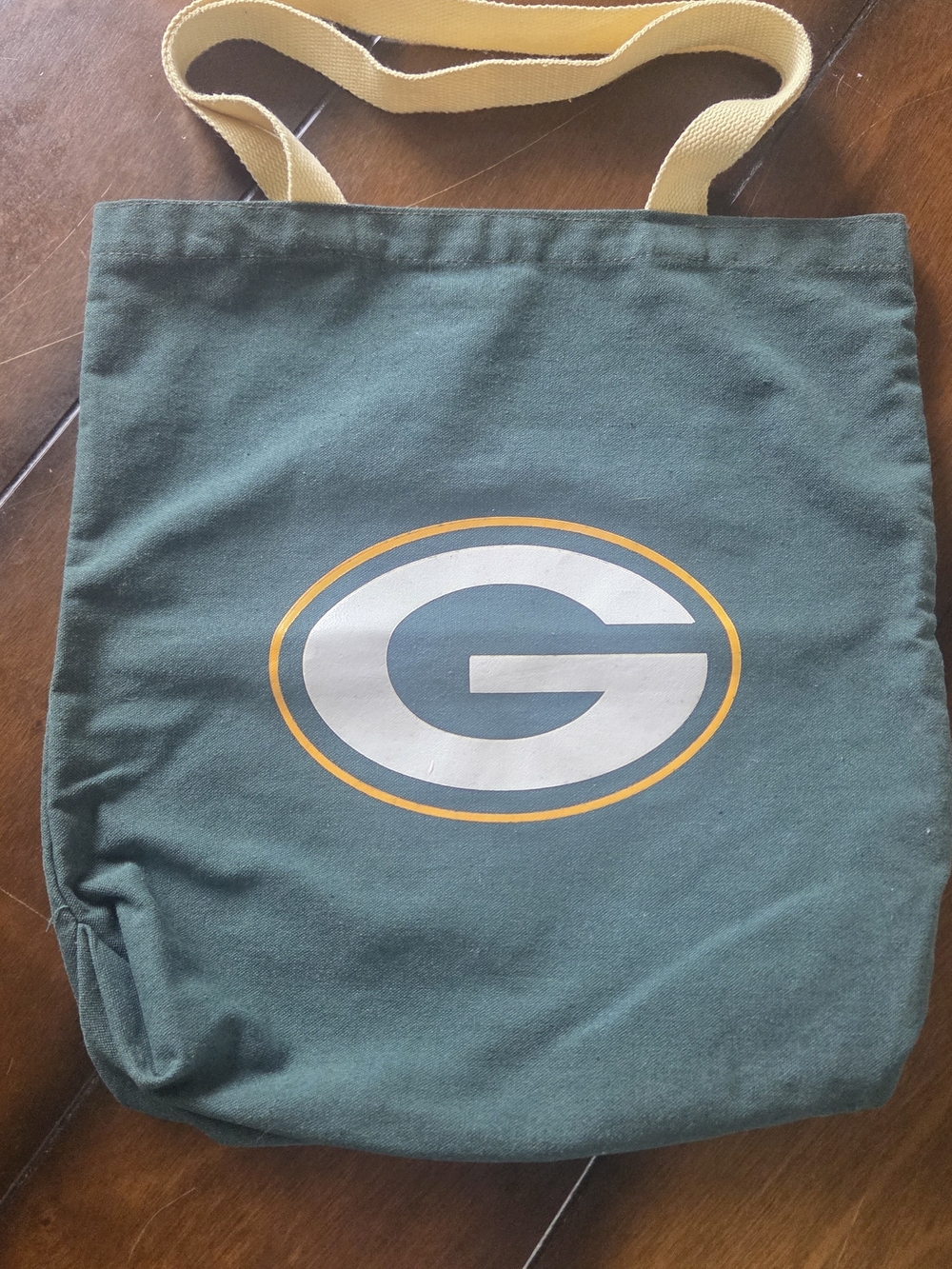canvas Green Bay Packers tote bag